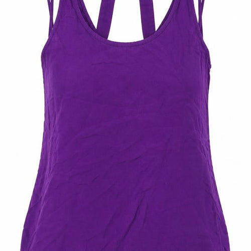 New Look Womens Purple   Basic Tank Size 8