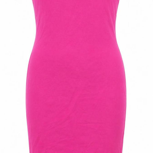 Warehouse Womens Pink   Bodycon  Size 10