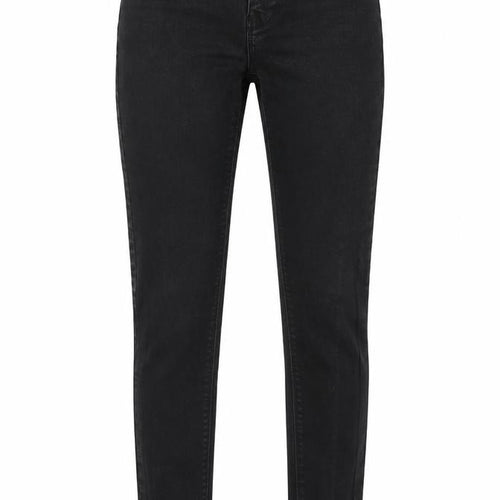 Denim Co. Womens Black  Denim Straight Jeans Size 8 L28 in