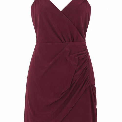 Boohoo Womens Purple  Jersey Slip Dress  Size 10