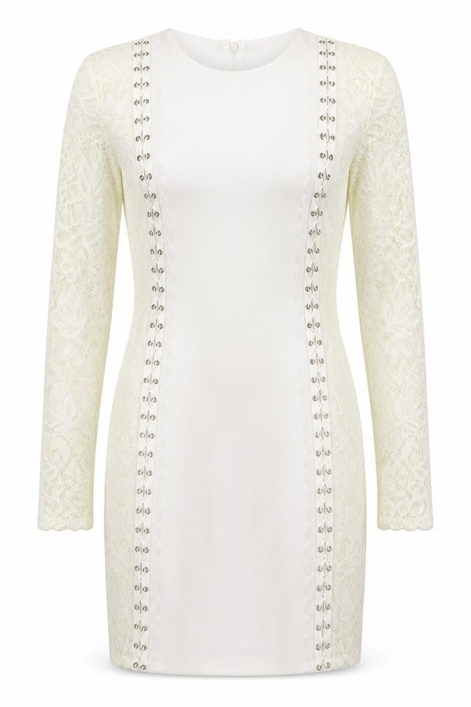 Misspap Womens White   Bodycon  Size 8
