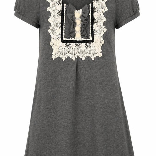 Purple Womens Grey   Shift  Size L
