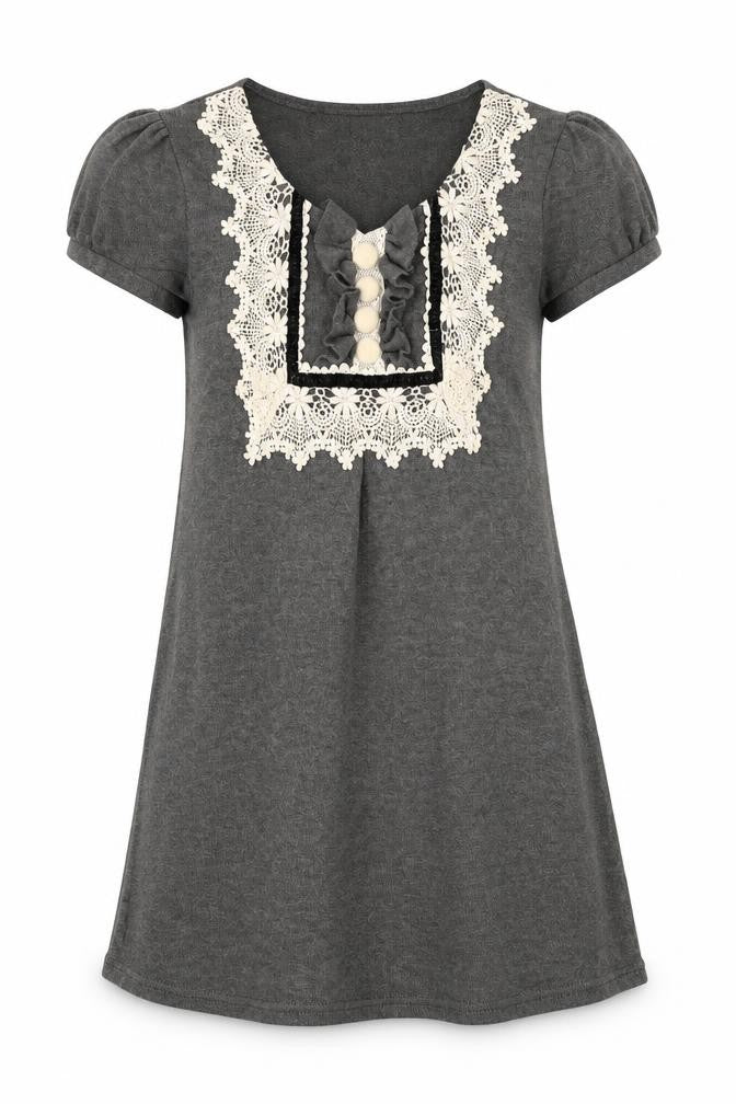 Purple Womens Grey   Shift  Size L