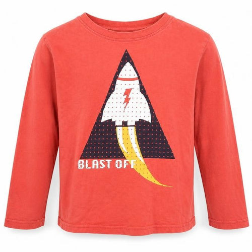 Nutmeg Boys Red   Basic T-Shirt Size 7 Years