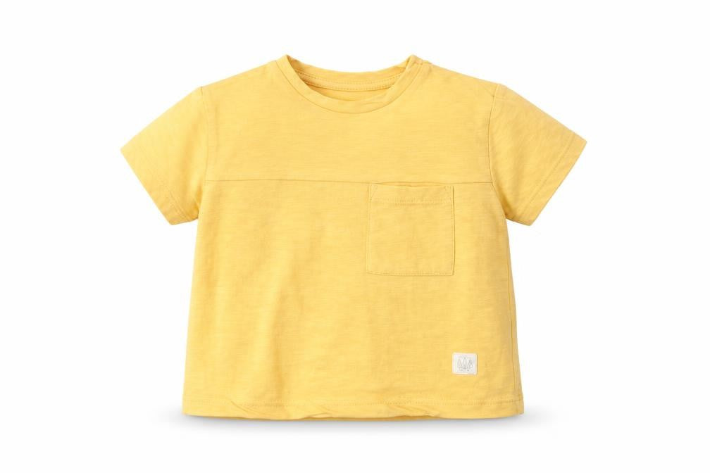 Zara  Yellow   Basic T-Shirt Size 6-9 Months