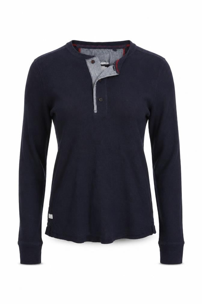Front view of Next women’s blue basic blouse, size XS