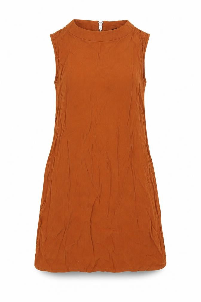 New Look Womens Orange   Fit & Flare  Size 10