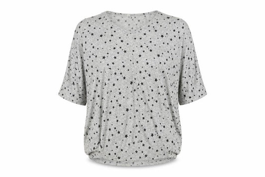 Front view of Papaya women’s black jumper, size UK 12