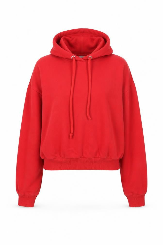Divided by H&M Womens Red  Jersey Pullover Hoodie Size XS