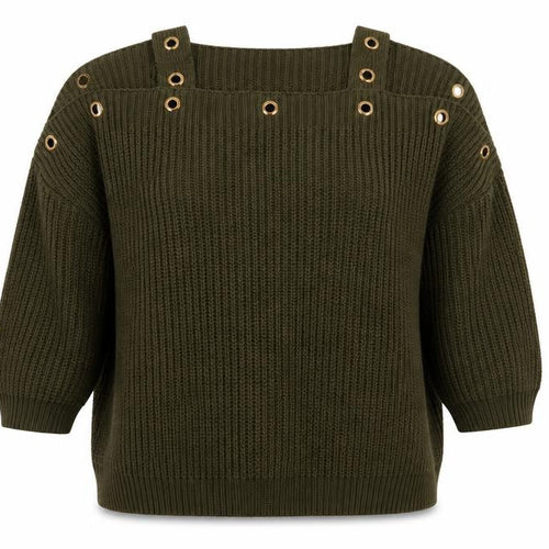 Preworn Womens Green   Pullover Jumper One Size