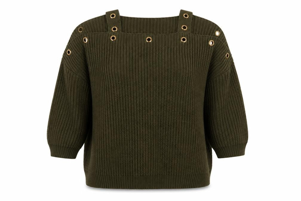 Preworn Womens Green   Pullover Jumper One Size