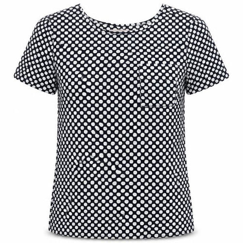 Gap Womens Blue Polka Dot  Basic Blouse Size XS
