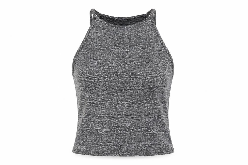 Front view of H&M women’s grey blouse, size S