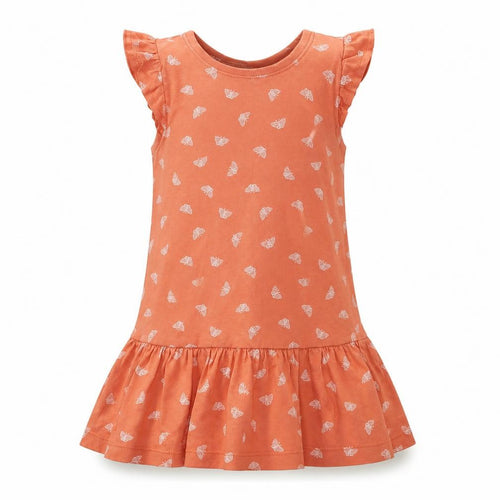 basic needs  Orange   Fit & Flare  Size 18-24 Months