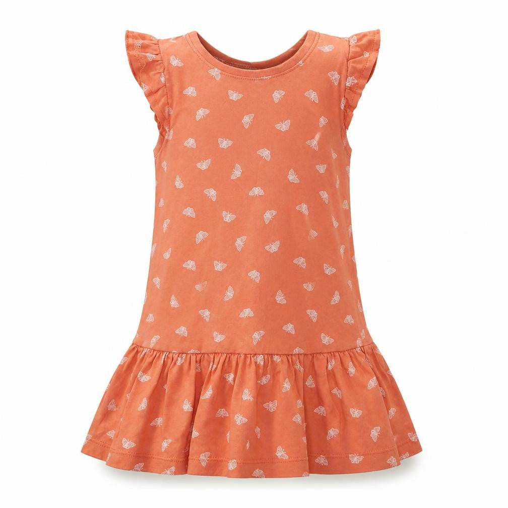 basic needs  Orange   Fit & Flare  Size 18-24 Months
