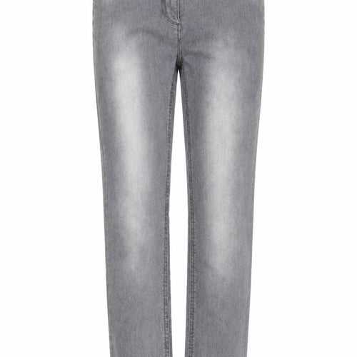 Preworn Womens Grey   Straight Jeans Size 26 in L25 in