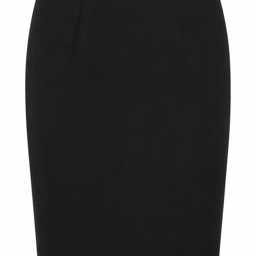 Preworn Womens Black   A-Line Skirt Size 30 in