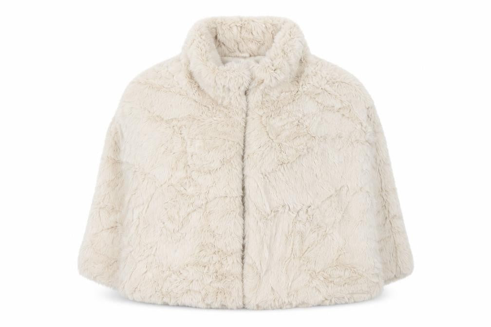 Front view of Preworn girls’ beige jacket blazer, size 14-15, years
