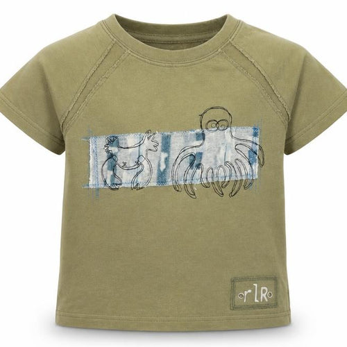 Debenhams Boys Green   Basic T-Shirt Size 2-3 Years