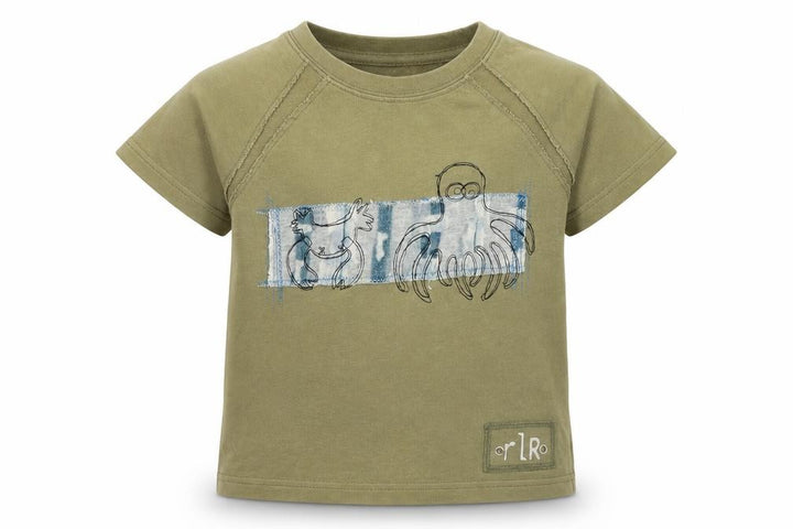 Debenhams Boys Green Basic T-Shirt Size 2-3 Years