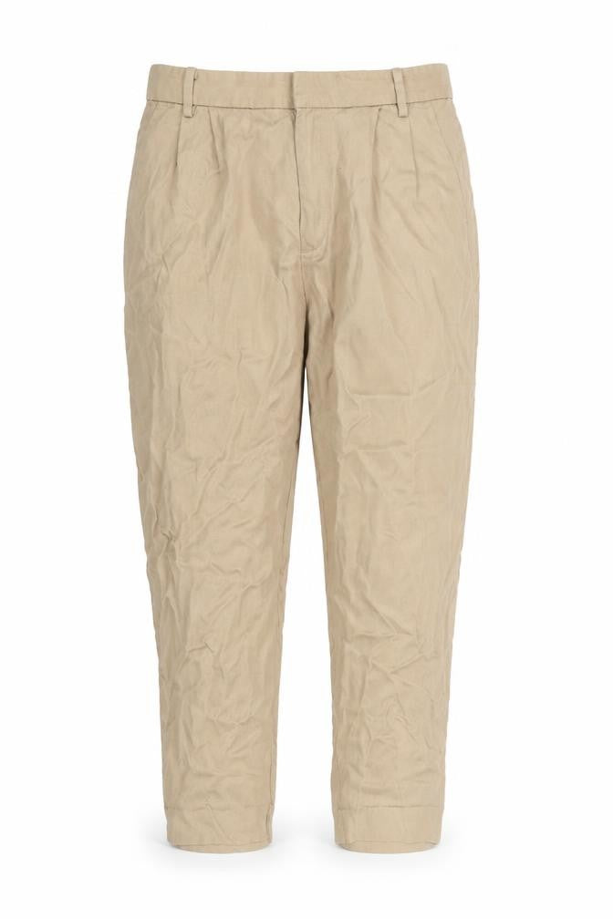 Lindex Womens Beige   Cropped Trousers Size 12 L23 in