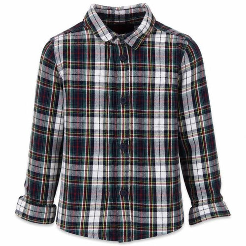 Rebel Boys Multicoloured Check  Basic Button-Up Size 4-5 Years