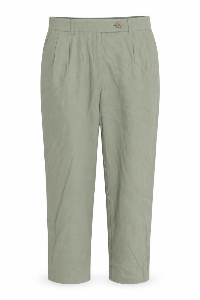 Topshop Womens Grey   Trousers  Size 6 L25 in