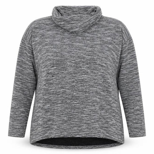 Quiz Womens Grey  Knit Pullover Jumper Size 14
