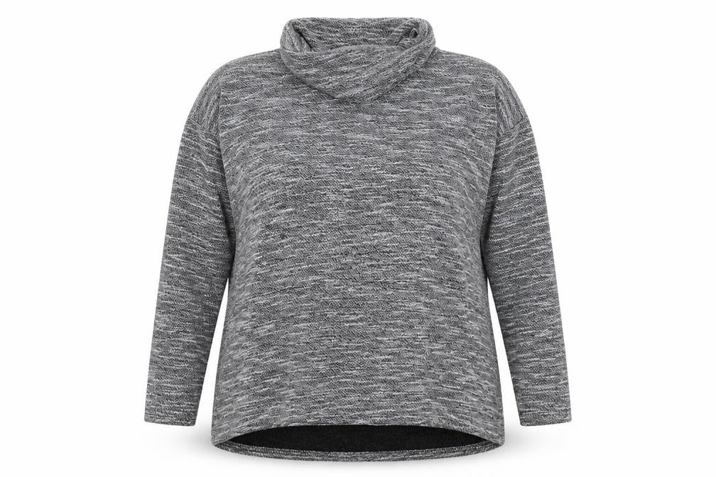 Quiz Womens Grey  Knit Pullover Jumper Size 14