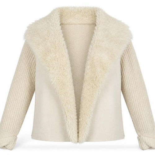 F&F Womens White   Jacket Coatigan Size 10