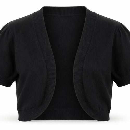 Monsoon Womens Black  Knit Cardigan Jumper Size 16