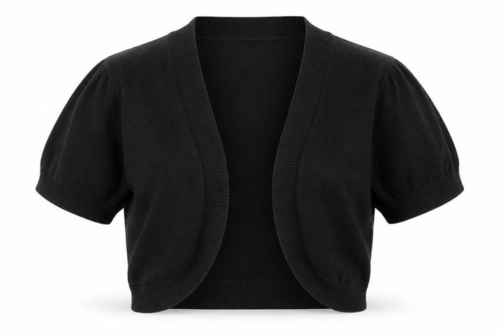 Monsoon Womens Black  Knit Cardigan Jumper Size 16