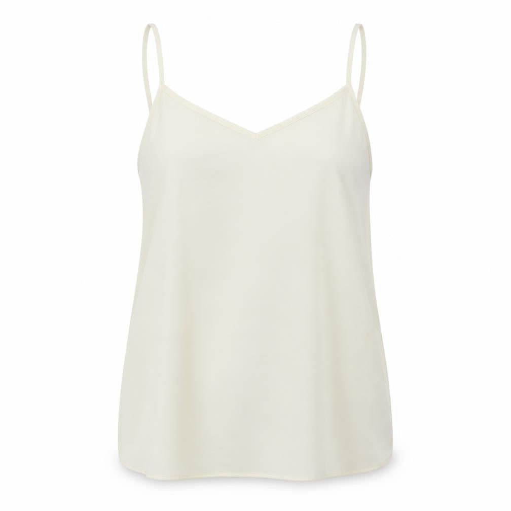 New Look Womens White   Basic Tank Size 10