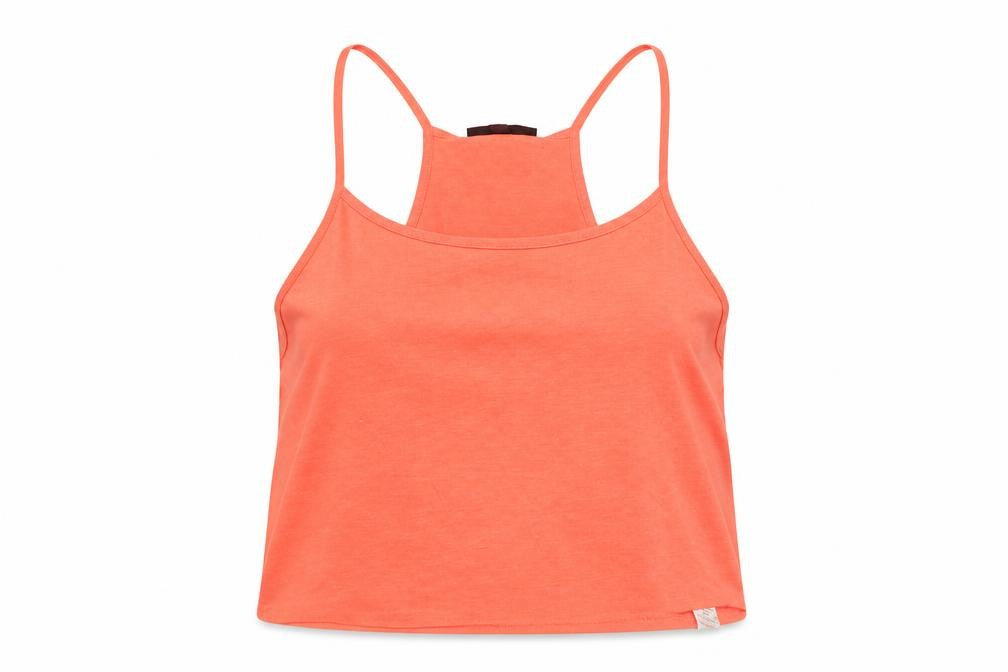 Topshop Womens Orange   Cropped Tank Size 8