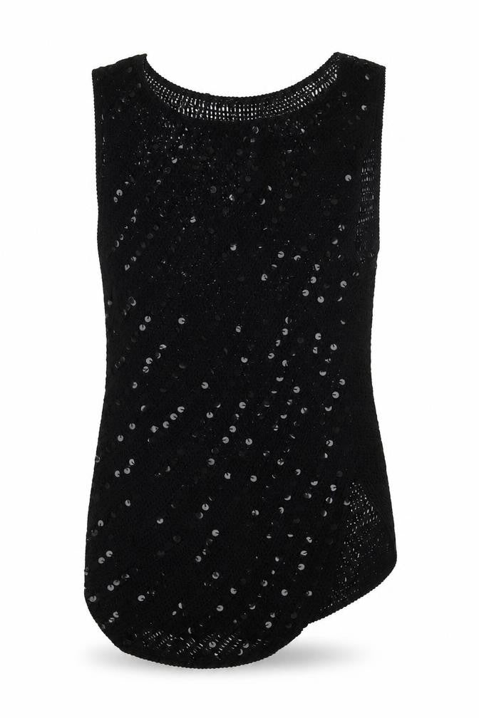 Isabella Womens Black   Basic Tank Size M
