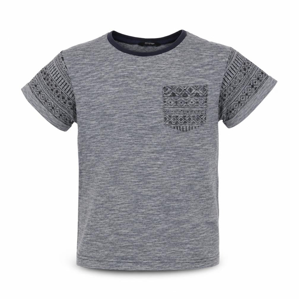 George Boys Grey   Basic T-Shirt Size 8-9 Years