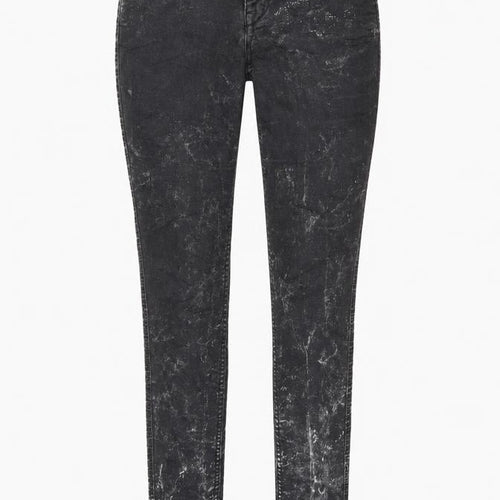 Denim & Co. Womens Black   Straight Jeans Size 6 L30 in