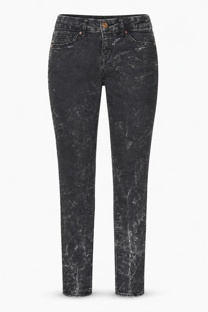 Denim & Co. Womens Black   Straight Jeans Size 6 L30 in