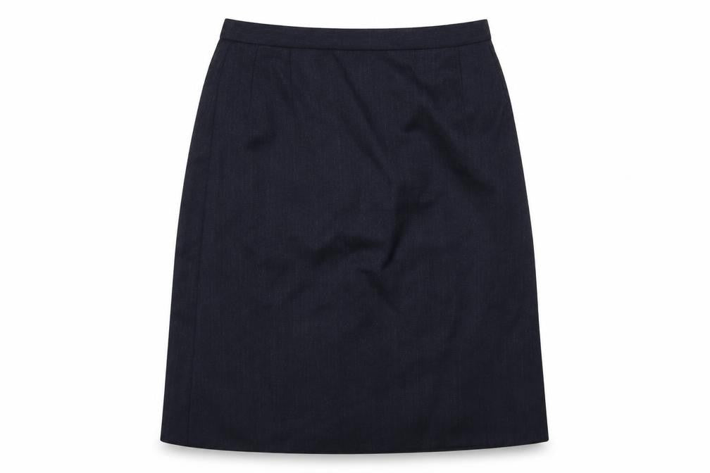 Preworn Womens Blue   A-Line Skirt