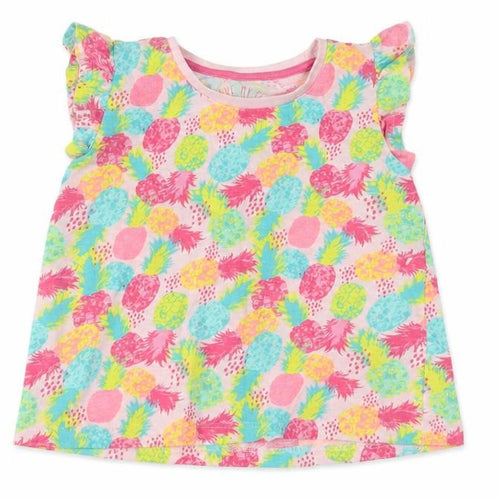 I LOVE MY TEE Girls Pink   Basic T-Shirt Size 3-4 Years