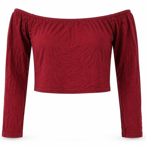 Missguided Womens Red   Cropped T-Shirt Size S