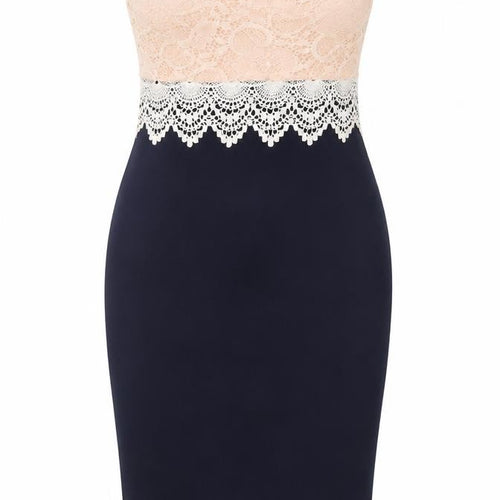 AX Womens Blue   Pencil Dress  Size 8