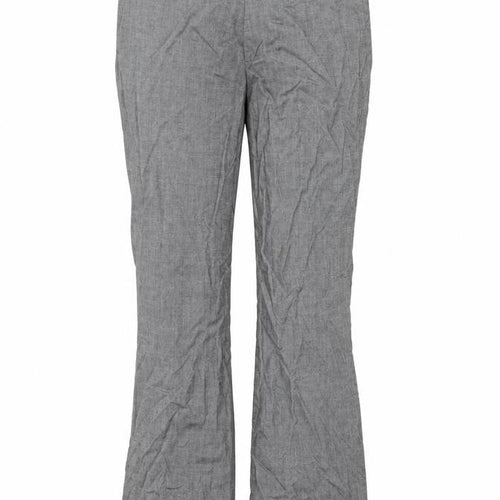 Redhering Womens Grey   Trousers  Size 10 L27 in