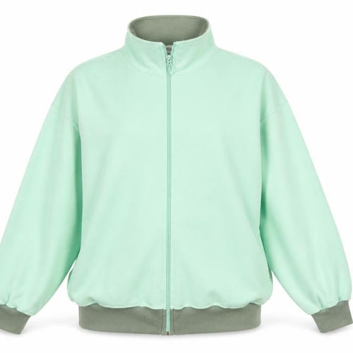 fabrizio Womens Green   Full Zip Jumper Size M