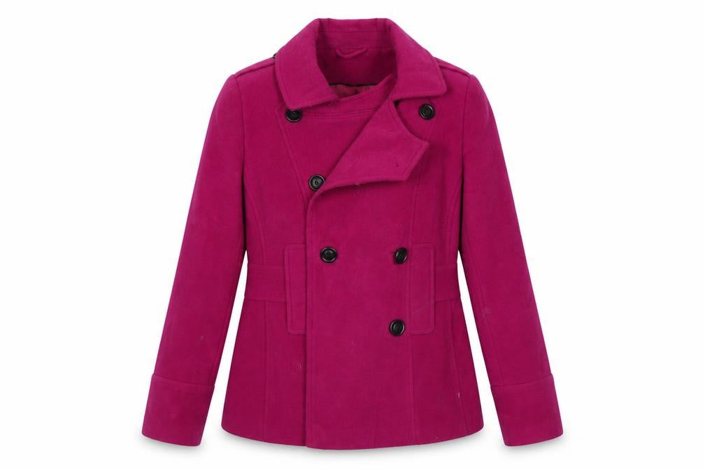 F&F Womens Pink   Overcoat Coat Size 14