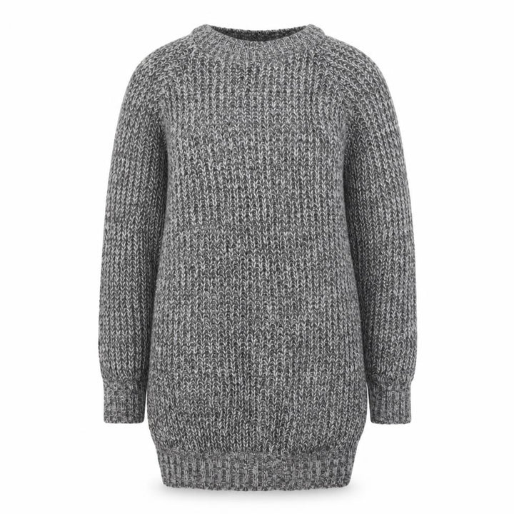 Boohoo Womens Grey Knit Pullover Jumper Size S