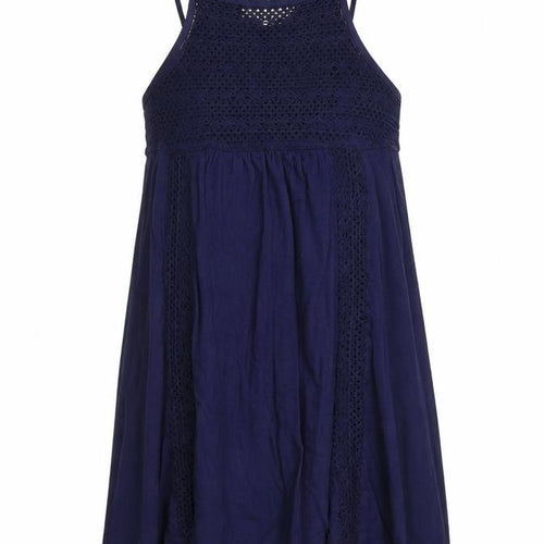 Papaya Womens Blue   Tank Dress  Size 8