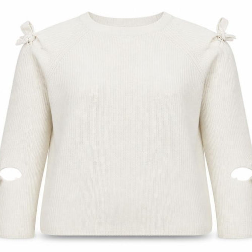 Candy Couture Womens White   Pullover Jumper Size 16