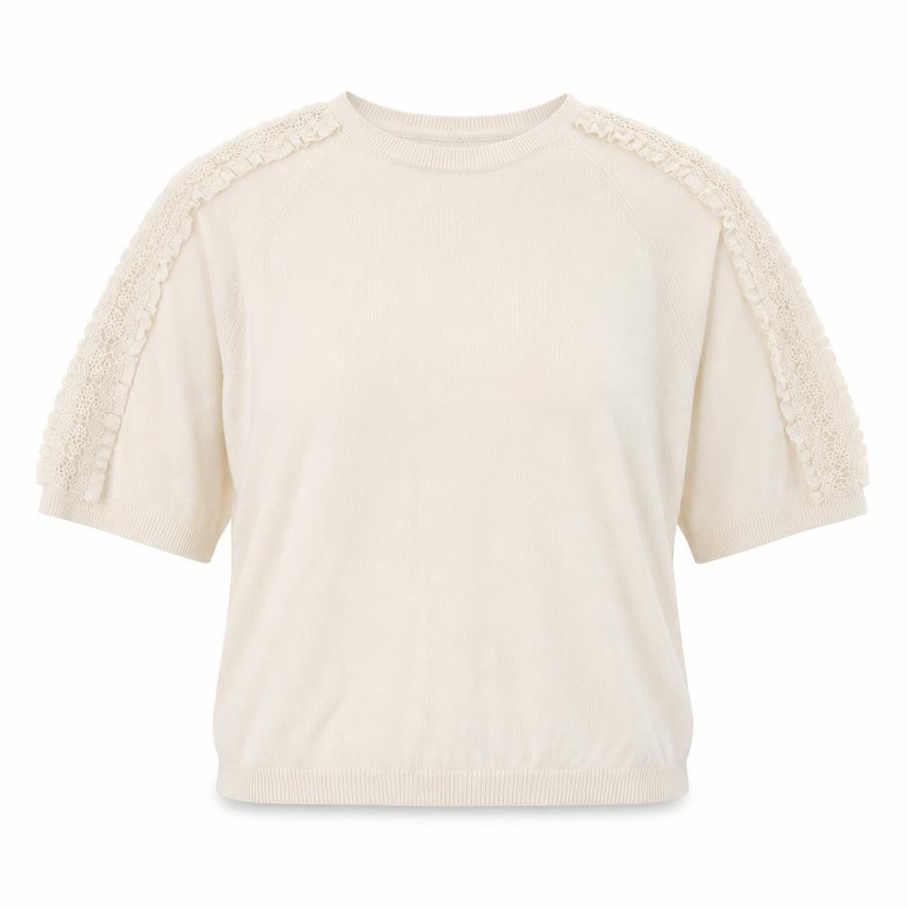 Marks and Spencer Womens White   Pullover Jumper Size 10