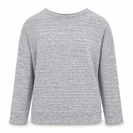 new look  Girls Grey   Pullover Jumper Size 14-15 Years  - holes on shoulder